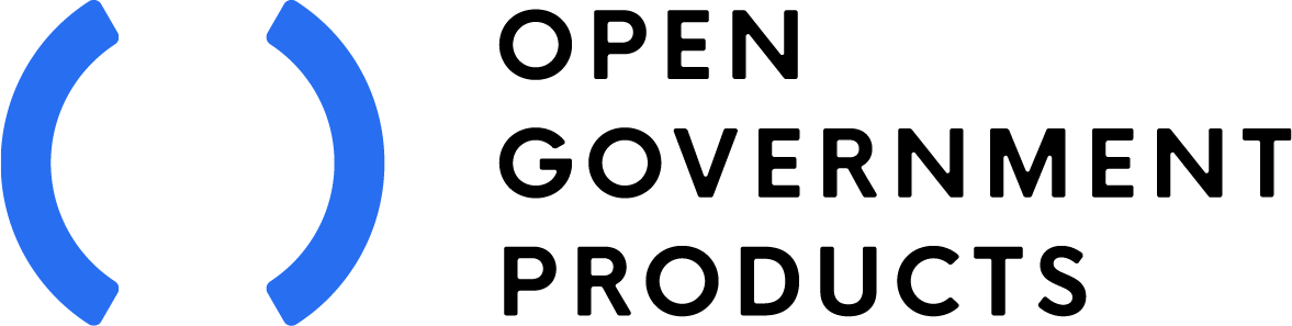 Open Government Products